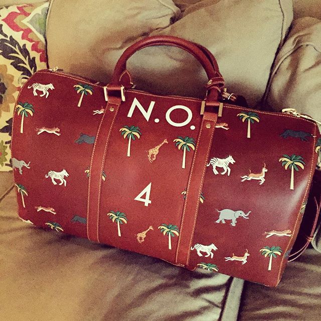 Monogrammed Darjeeling Bag n. 4